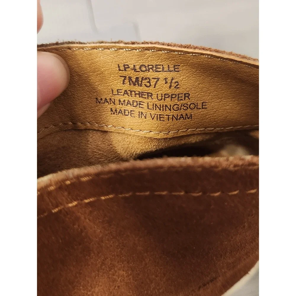 Lucky Brand Lorelle Brown Suede Chukka Boots Mens 7 Desert Sneakers LP-LORELLE